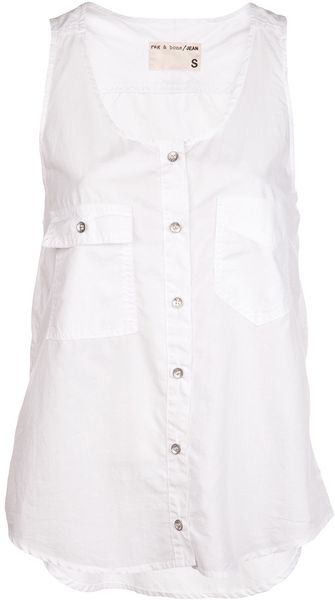 Rag & Bone Trail Tank - Lyst