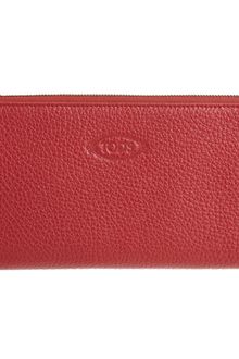 Tod's Zip Around Boarding Pass Wallet - Lyst