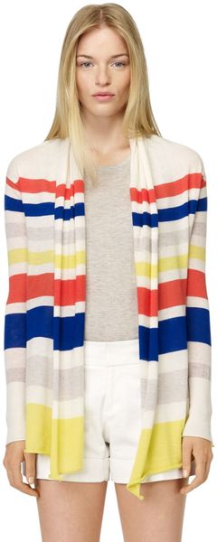 Club Monaco Cecile Striped Wrap - Lyst