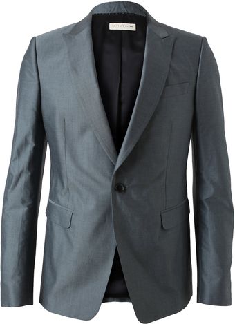 Dries Van Noten Braiden Tailored Cotton Jacket - Lyst