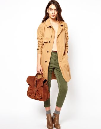Ganni Norma Trench Coat - Lyst