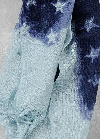 John Varvatos Star Printed Scarf - Lyst