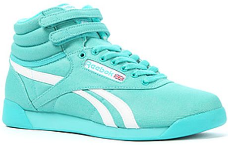 teal reebok classics