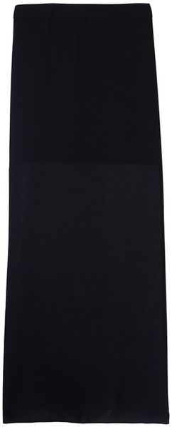 Tibi Open Weave Long Skirt - Lyst