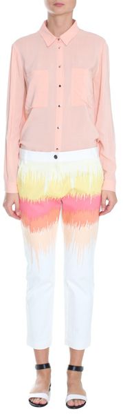 Tibi Analog Easy Denim Pant - Lyst