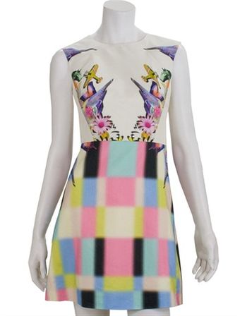 Tibi Eyespy Sleeveless Dress - Lyst