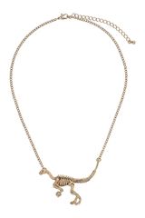 Topshop Skeleton Dinosaur Collar