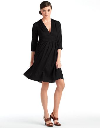 Armani Jeans V-Neck Dress - Lyst
