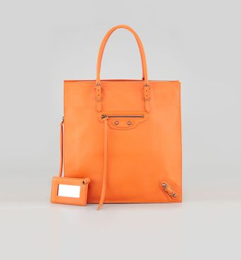 Balenciaga Papier Triple A5 Leather Tote Bag - Lyst