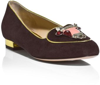 Charlotte Olympia Taurus Zodiac Slippers - Lyst