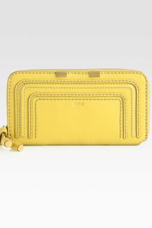 Chloé Marcie Zip Around Wallet - Lyst