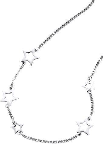 Karen Walker Scattered Star Necklace - Lyst