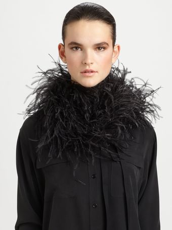 Maison Martin Margiela Feather Down Scarf - Lyst