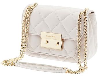 Michael by Michael Kors Sloan Small Quilted Shoulder Flap - Lyst