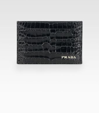 Prada Credit Card Case - Lyst