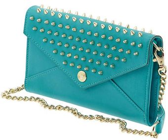 Rebecca Minkoff Studded Wallet On A Chain - Lyst
