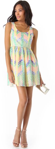 Shoshanna Seely Dress - Lyst