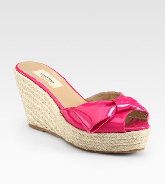 Valentino Mena Slide Espadrilles - Lyst