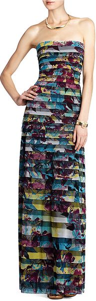 BCBGMAXAZRIA Kimora Cutout Gown - Lyst