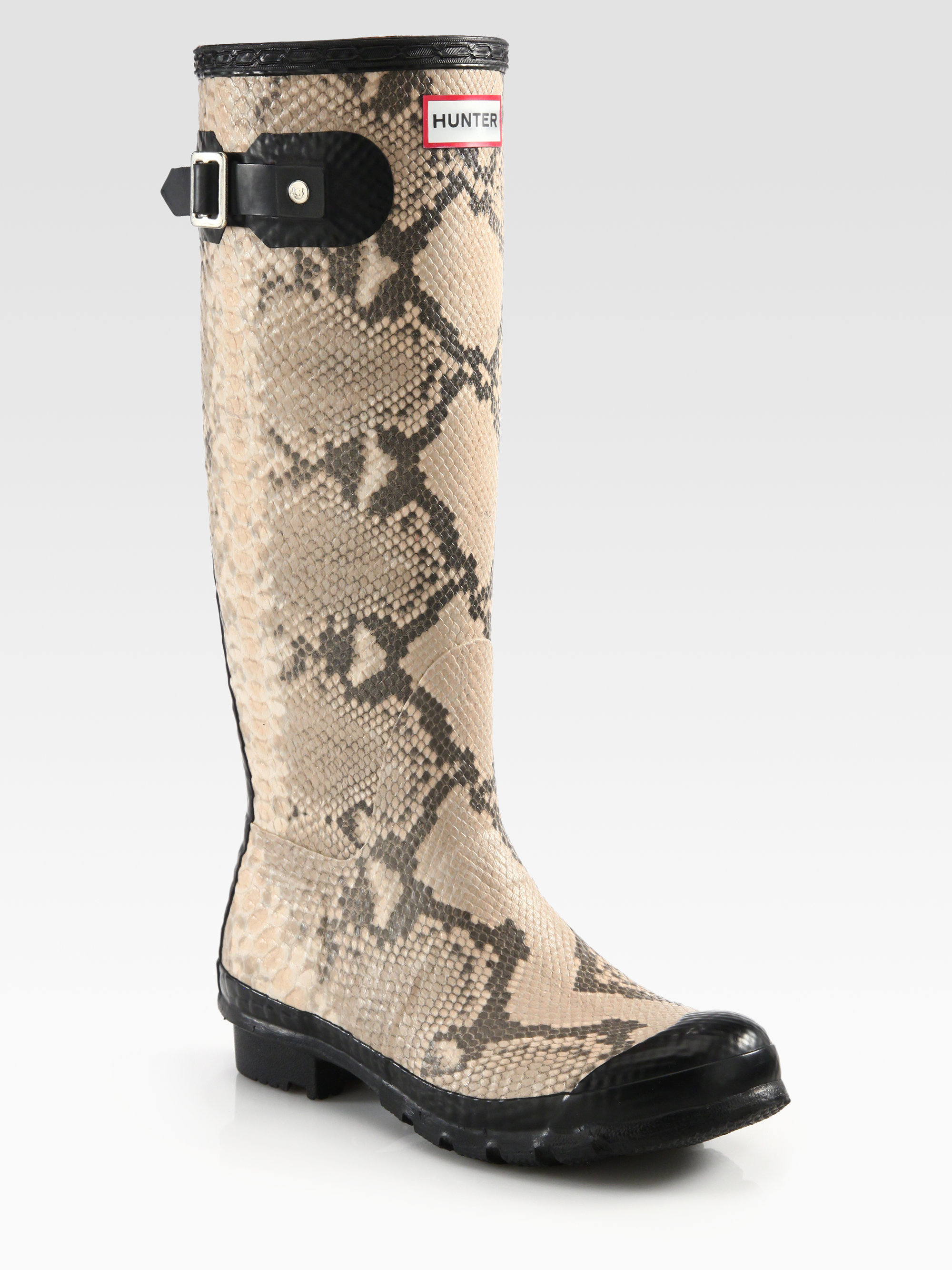 snakeskin boots size 5