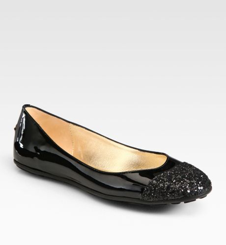 jimmy choo modell glitter ballet flats