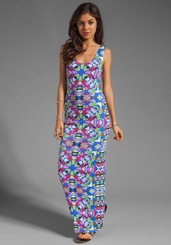 Mara Hoffman Printed Tank Maxi Dress - Lyst
