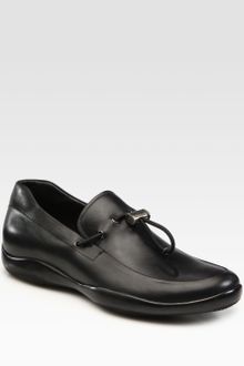 Prada Toggle Loafers - Lyst