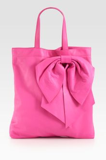 RED Valentino Bow Tote - Lyst