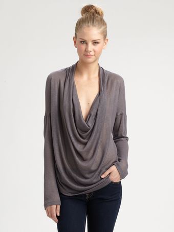 Splendid Sparkle Cowlneck Sweater - Lyst