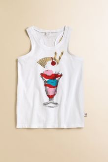 Stella Mccartney Kids Toddlers Little Girls Valentine Ice Cream Tank Top - Lyst