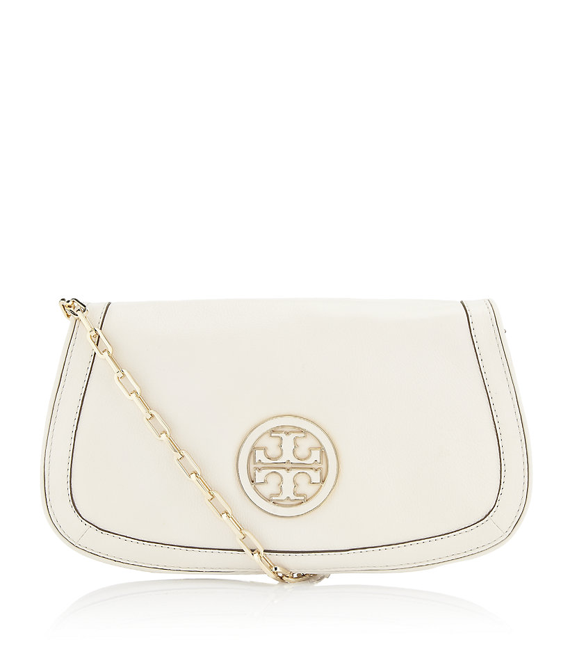 tory burch amanda logo clutch