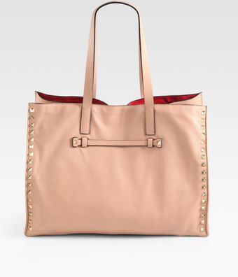 Valentino Rockstud Shopper - Lyst