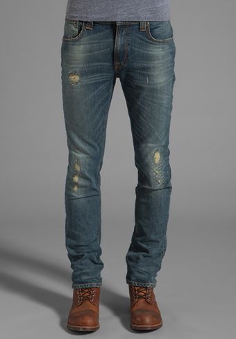 Nudie Jeans Thin Finn in Organic Allen Replica - Lyst