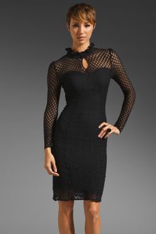 Alice By Temperley Davis Long Sleeve Dress - Lyst