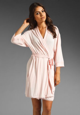 Juicy Couture Robe in Petal Pink - Lyst