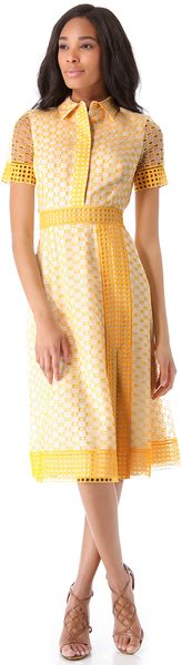 Tory Burch Isidor Organza Dress - Lyst