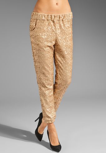 Free People Sequin Party Pants - Lyst