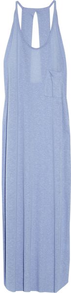 LNA Monaco Cutout Jersey Maxi Dress - Lyst