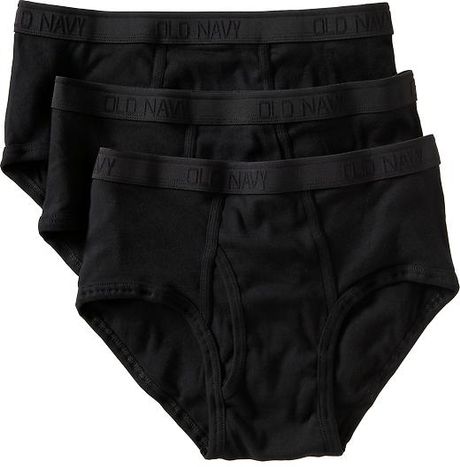 Old Navy Underwear Brief 3packs in Black for Men (black jack) Old Navy Underwear Brief 3packs in Black for Men (black jack)