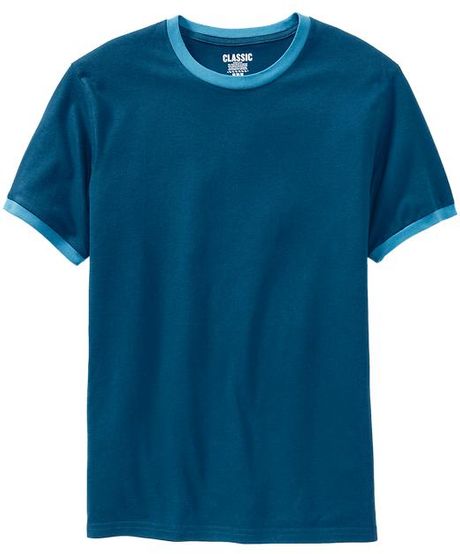 Old Navy Classic Ringer Tee in Blue for Men (blue danube)