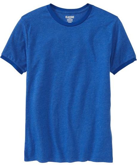 Old Navy Classic Ringer Tees in Blue for Men (blue tango)