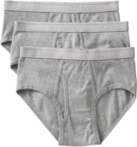 Old Navy Underwear Brief 3packs in Gray for Men (heather gray) | Lyst