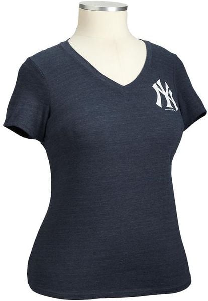 Old Navy Team Vneck Tee in Blue (n.y. yankees)