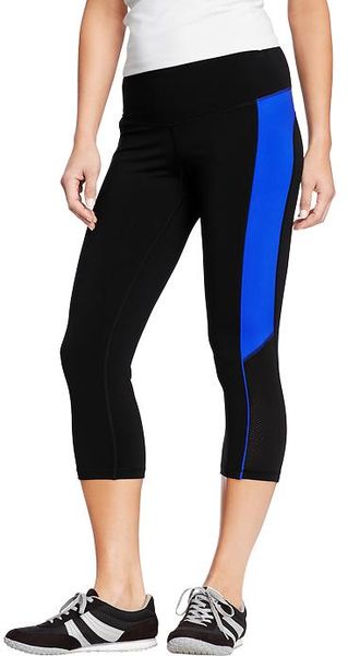 Old Navy Active Compression Capris in Black (royal rowena)