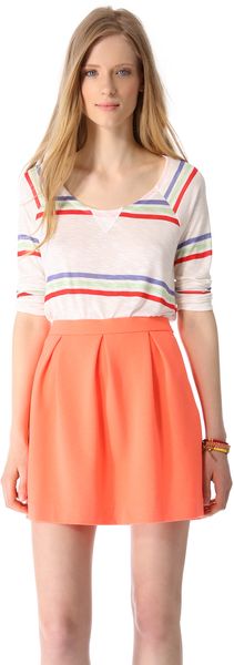 Splendid Hermosa Slub Striped Top - Lyst