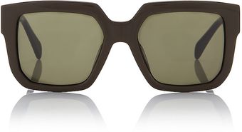 Celine Thick Frame Sunglasses - Lyst