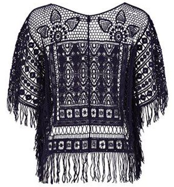 French Connection Lacey Delight Crochet Top - Lyst