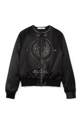 Givenchy Embellished Satin Duchesse Bomber