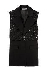 Givenchy Silk Cady Long Vest
