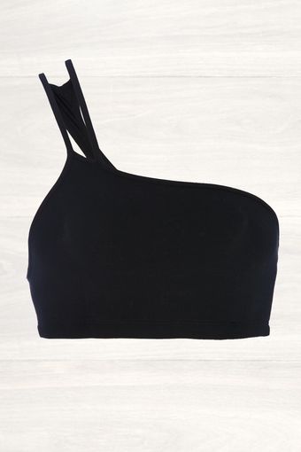 Helmut Lang Helmut By Helmut Lang Asymmetric Bra Top - Lyst